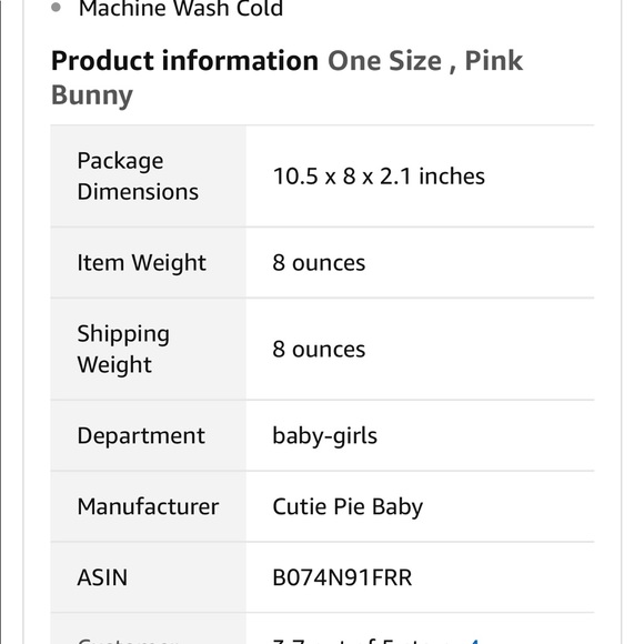 Chick Pea brand Terry cloth Hooded towel - Picture 4 of 4